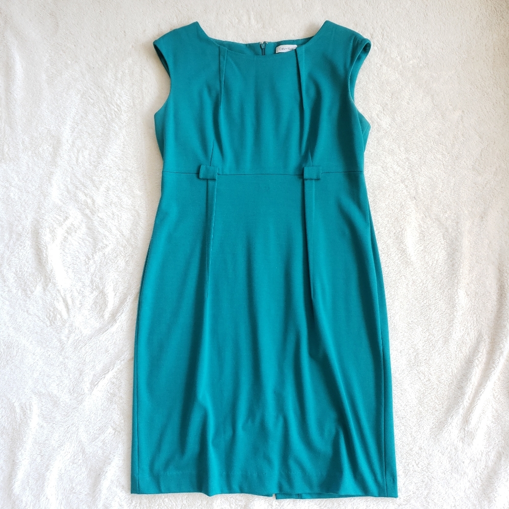 Calvin Klein Turquoise Dress